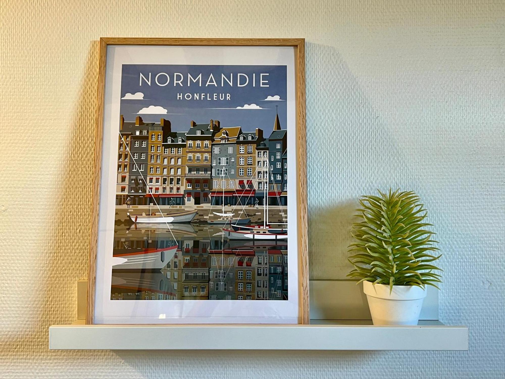 Une Pause Chez Julien, appartement lumineux et idéalement situé! Honfleur Exterior foto